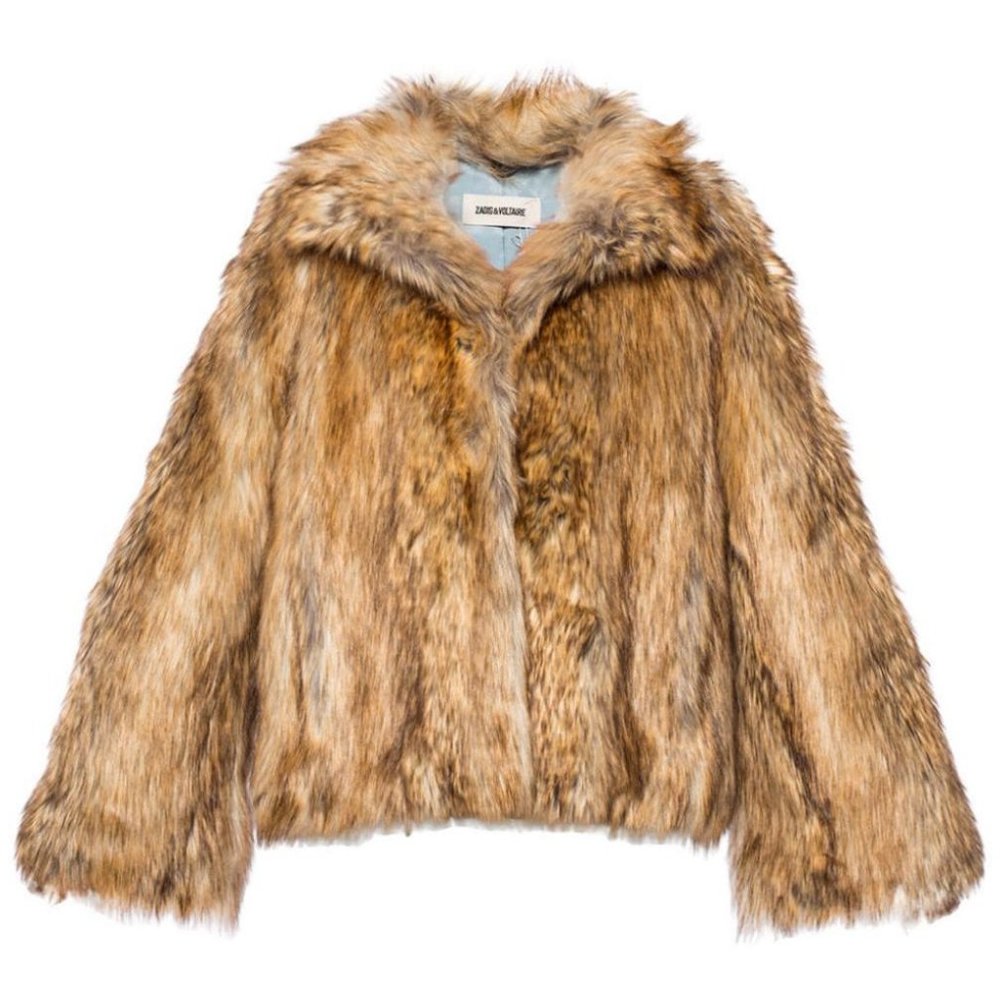 Brown Acrylic Jackets & Coat